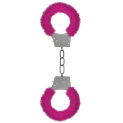 Ouch! Menottes Fourrures Métalliques Rose